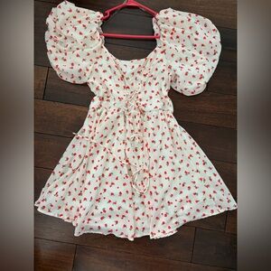Francesca's Collections | Dresses | Francescas Brown Floral Dress